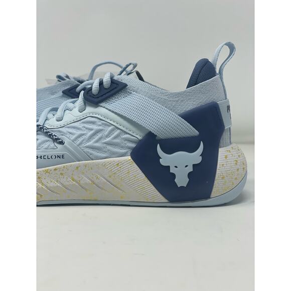 Under Armour Shoes Project Rock Cross Training Blue 3026535-400 Womens Size 7.5 - Picture 6 of 12